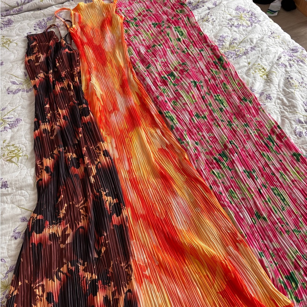 Bundle of 3 slip dresses